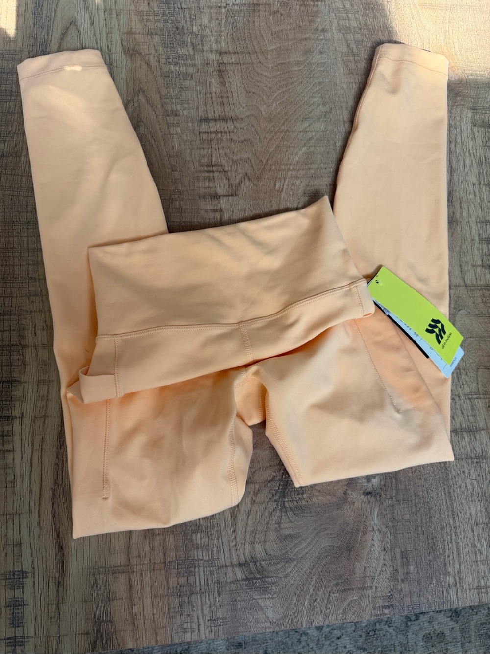 NWT TANGERINE/Peach High-Waist Active Leggings